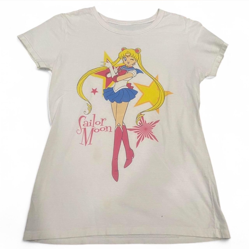 White Sailor Moon cotton t-shirt #SailorMoon